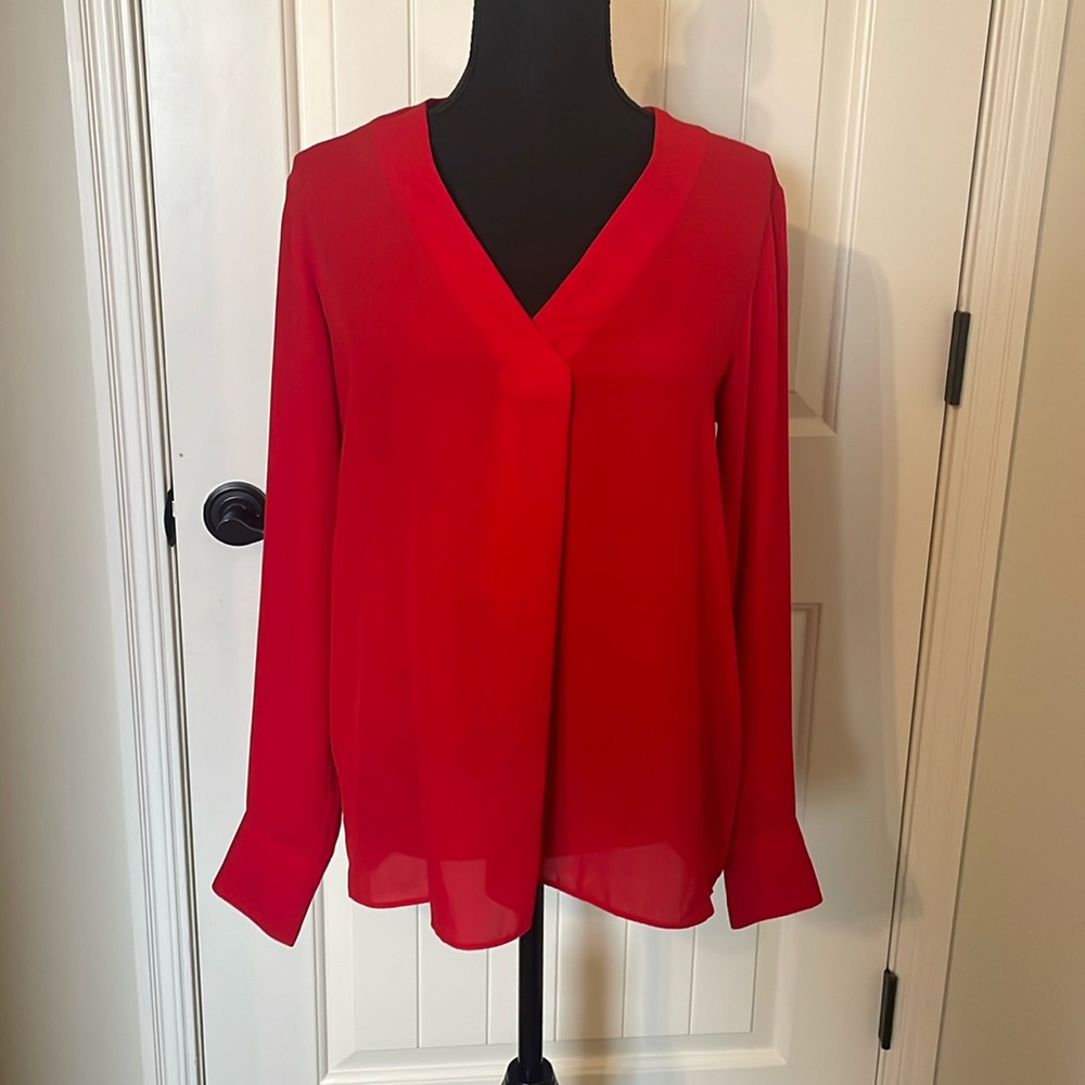 Banana Republic Red Blouse